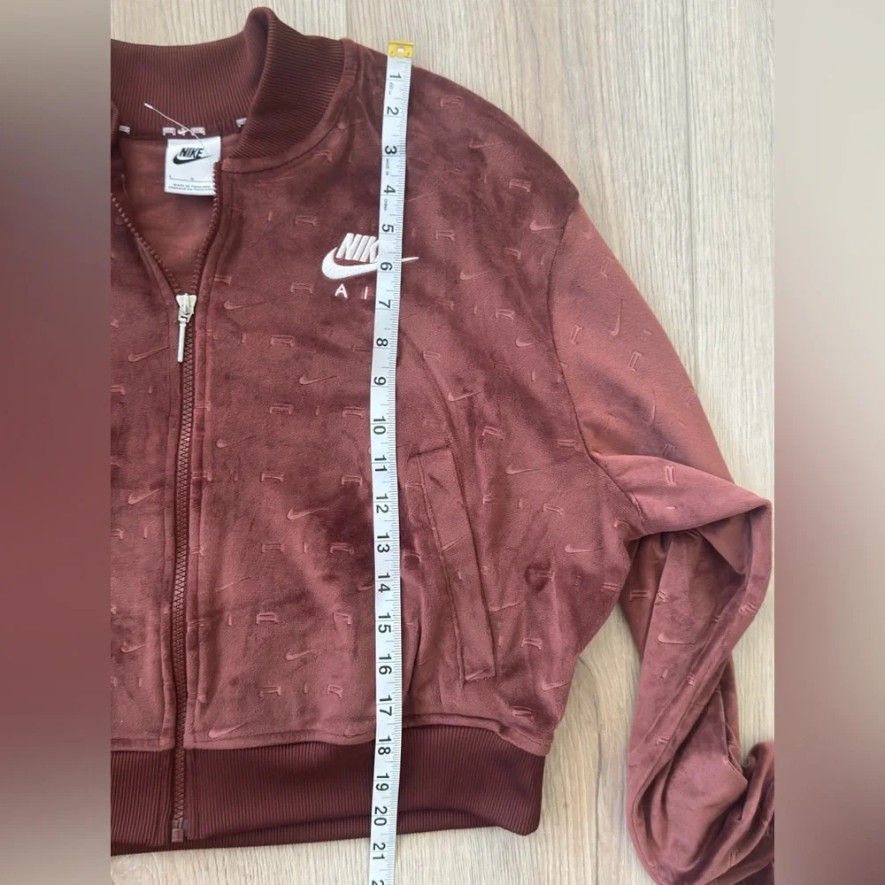 Nike Air Velour Bronze White Eclipse Full Zip Jacket - Picture 12 of 12